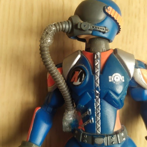 A.T.O.M. Jetwing Hawk figure 16 cm used, rare