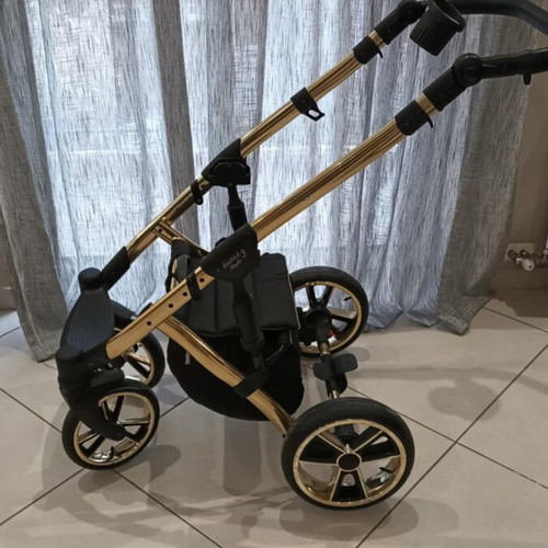 Baby Merc Faster 3 in 1 Limited Edition Black with Gold frame like new