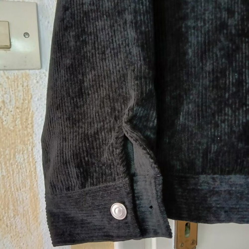 Corduroy jacket Shein Frenchy Plus new, black, Borg collar