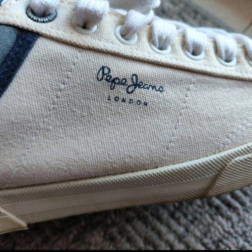 Pepe Jeans canvas sneakers used, size 42, excellent condition