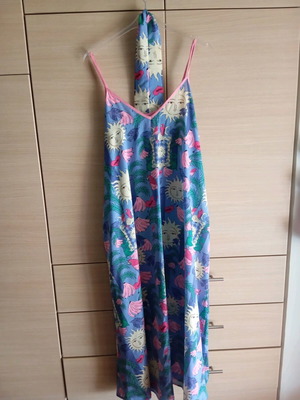 Karavan Tati φόρεμα σαν καινούργιο, one size, ροζ και μωβ