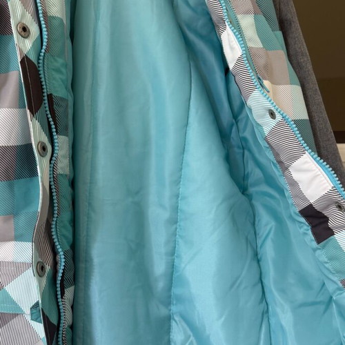 Jacket new for snow size M blue multicolor