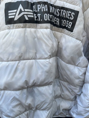 Alpha Industries jacket medium used, black