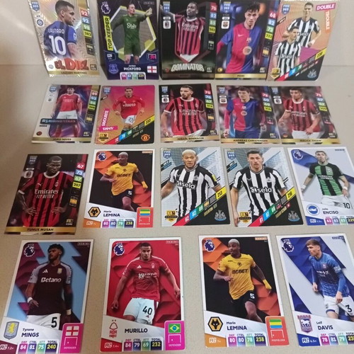 FIFA cards used, pack of 19 for 2024/2025