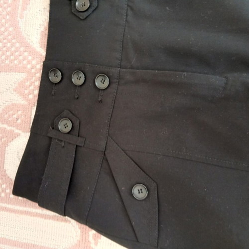 Skirt black high-waisted like new, size S