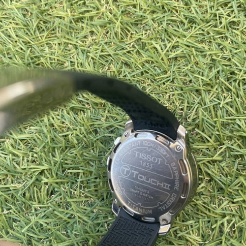 Tissot T-Touch II watch like new, silver, multifunctional