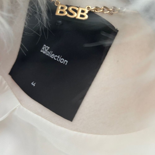 Παλτό BSB άσπρο καινούργιο, μέγεθος L