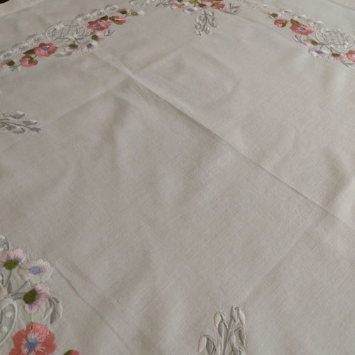 Handmade square cloth like new 85×85
