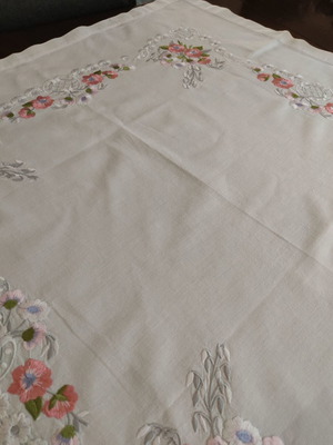 Handmade square cloth like new 85×85