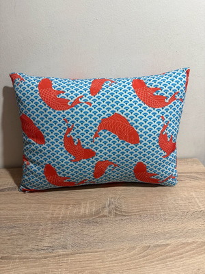 Pillow used with fish pattern 30x40cm