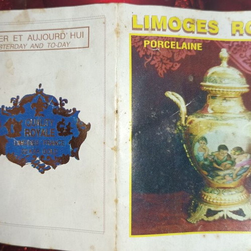 Limoges Royale dinnerware set 22 carat, new condition