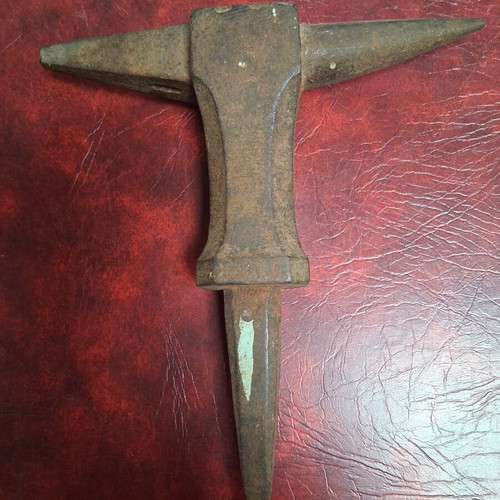 Antique jeweler's anvil used, good condition