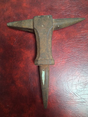 Antique jeweler's anvil used, good condition