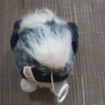 Furby doll used, vibrating with pull string