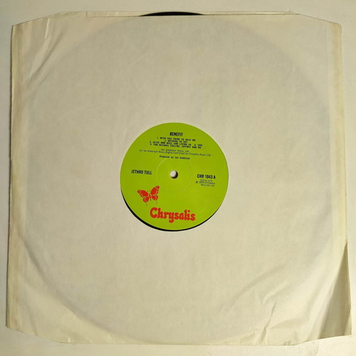 Jethro Tull Benefit vinyl like new, rock
