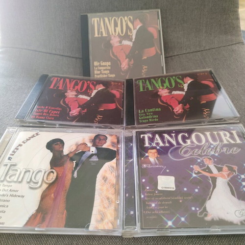 Tango CDs used, pack of 9, good condition