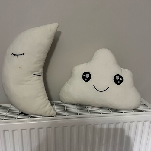 Decorative pillows used, set of 2 for children's room