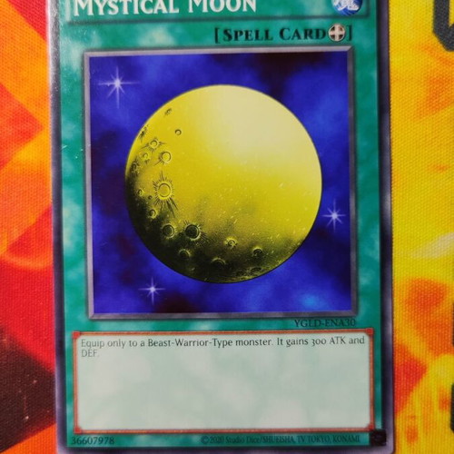 Mystical Moon YGLD Yu-Gi-Oh! card new