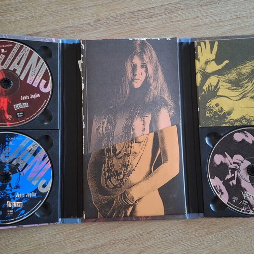Janis Joplin Janis 3-CD box set used