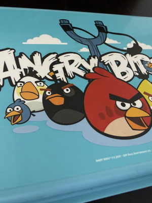 Angry Birds Tupperware 980ml collectible, like new