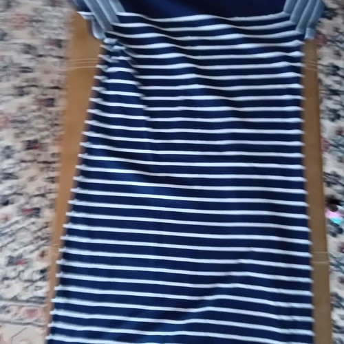 Ralph Lauren Polo dress size S like new, blue and white