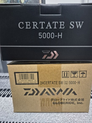 Daiwa 24 Certate SW 5000H fishing reel new