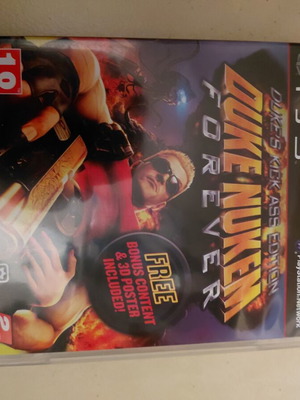Duke Nukem Forever PS3 Kick Ass Edition like new