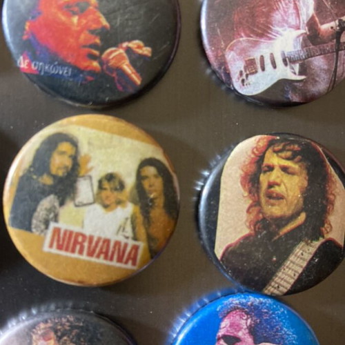 Rock pins used, set of 18, Papakonstantinou
