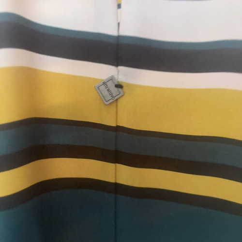 Attrattivo striped dress used, size L, black and green