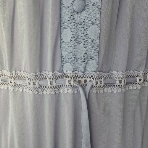 Vintage nightgown used, blue, size S