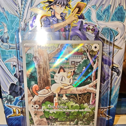 Meowth PFL106 Illustration Rare card like new