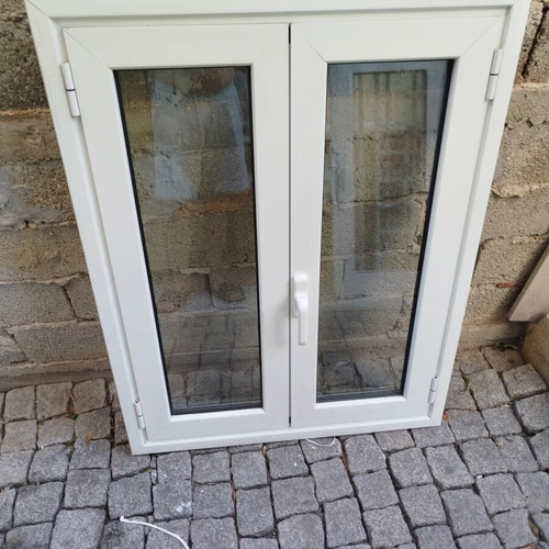 Aluminum frames used, three balcony doors and windows set