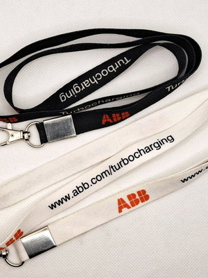 ABB lanyards like new, set of 2 pieces