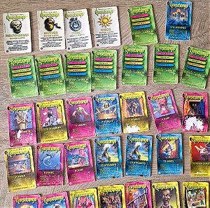 34 παιχνίδι με Κάρτες ανατριχίλες του 90
