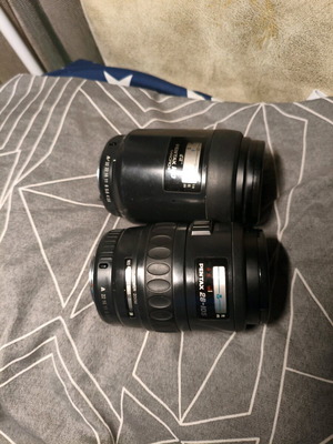 Pentax 100 macro and Pentax 28-105 like new, bundle