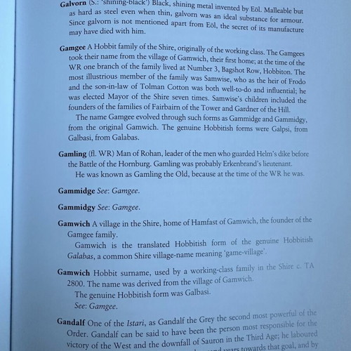 The Complete Guide To Middle-Earth book like new