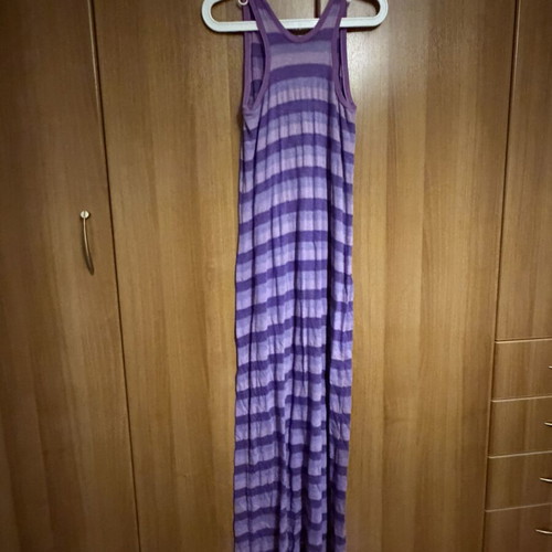 Badila slim long dress used, purple, size L