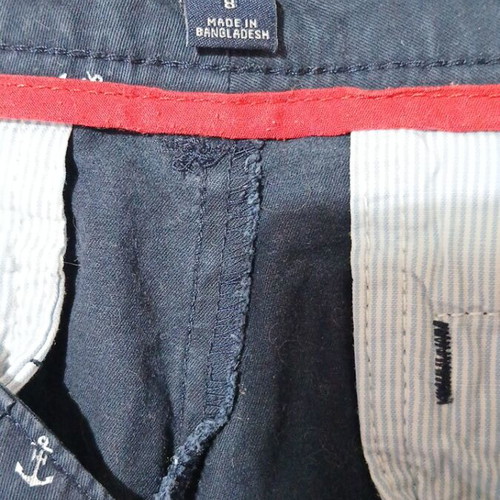 Tommy Hilfiger women's shorts used, medium to large, blue