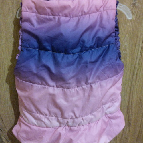 Pink purple vest like new, two years old