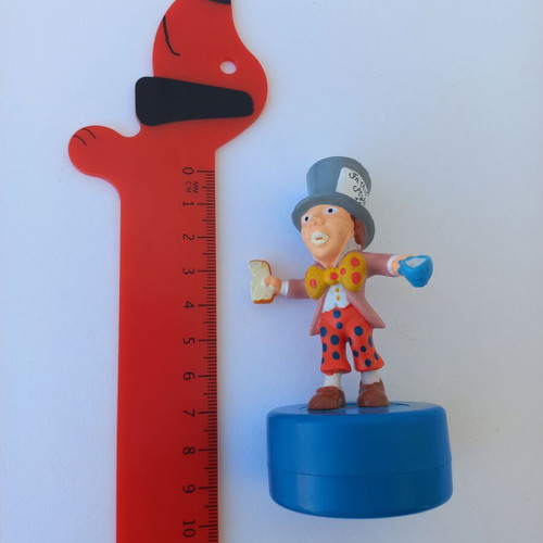 Vintage figure - Crazy Hat Man pencil sharpener, year 1995