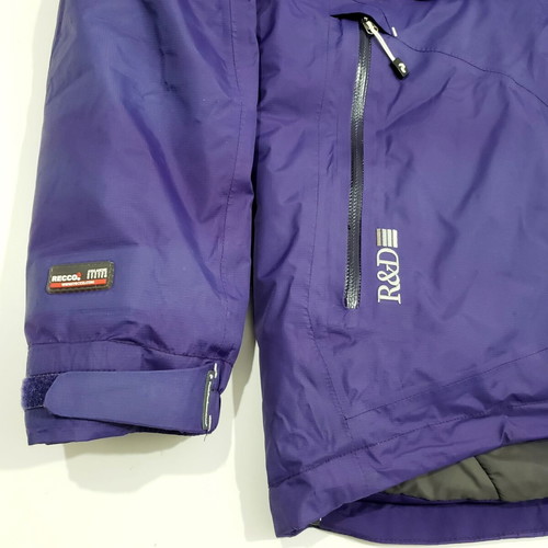 Peak Performance Heli Loft GTX Recco Primaloft women's ski jacket S-M like new, purple