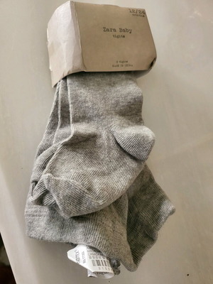 Zara Kids Tights Grey New