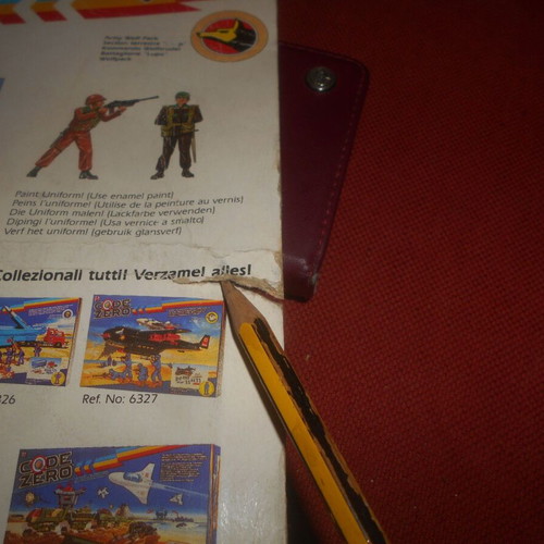 Code Zero Army Tank Set Mattel 1989 used
