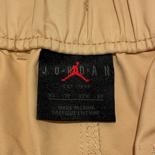Jordan unisex waterproof pants beige, like new, wide fit