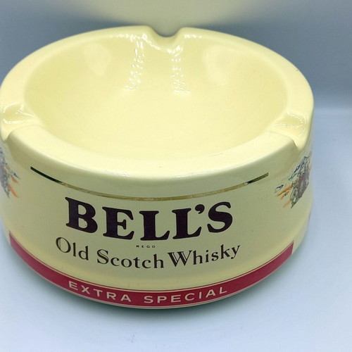Bell's Old Scotch Whisky porcelain ashtray like new