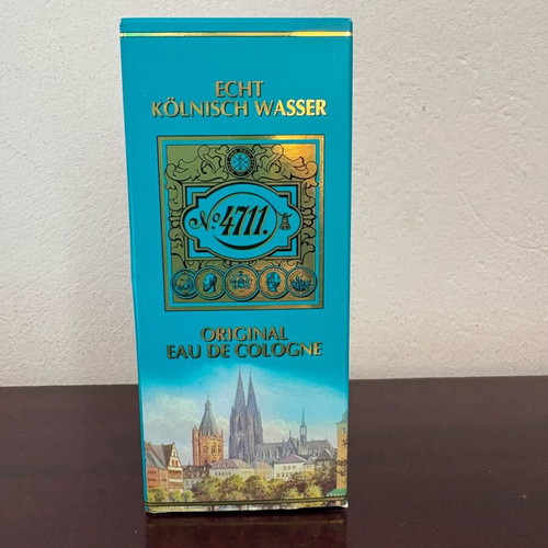 Echt Kölnisch Wasser 4711 original eau de cologne like new, vintage 75 ml