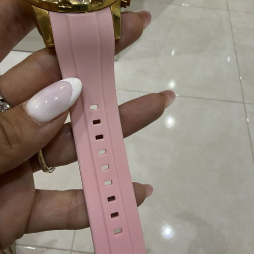 Ferendi Zeal pink women's watch with silicone strap