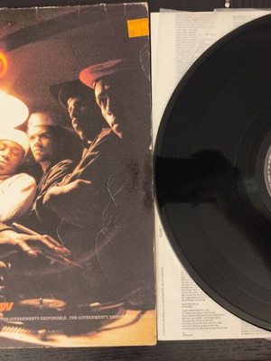 Public Enemy Yo Bum Rush The Show LP μεταχειρισμένο, hip-hop