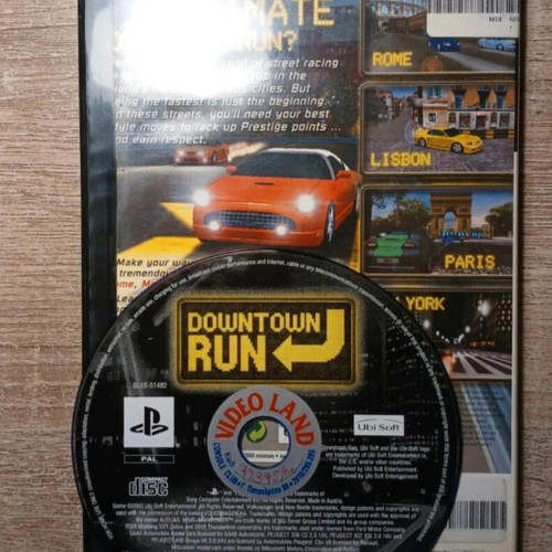Downtown Run PlayStation 2 game used, racing adventure