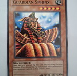 Yu-Gi-Oh! Guardian Sphinx card like new, monster Rock effect